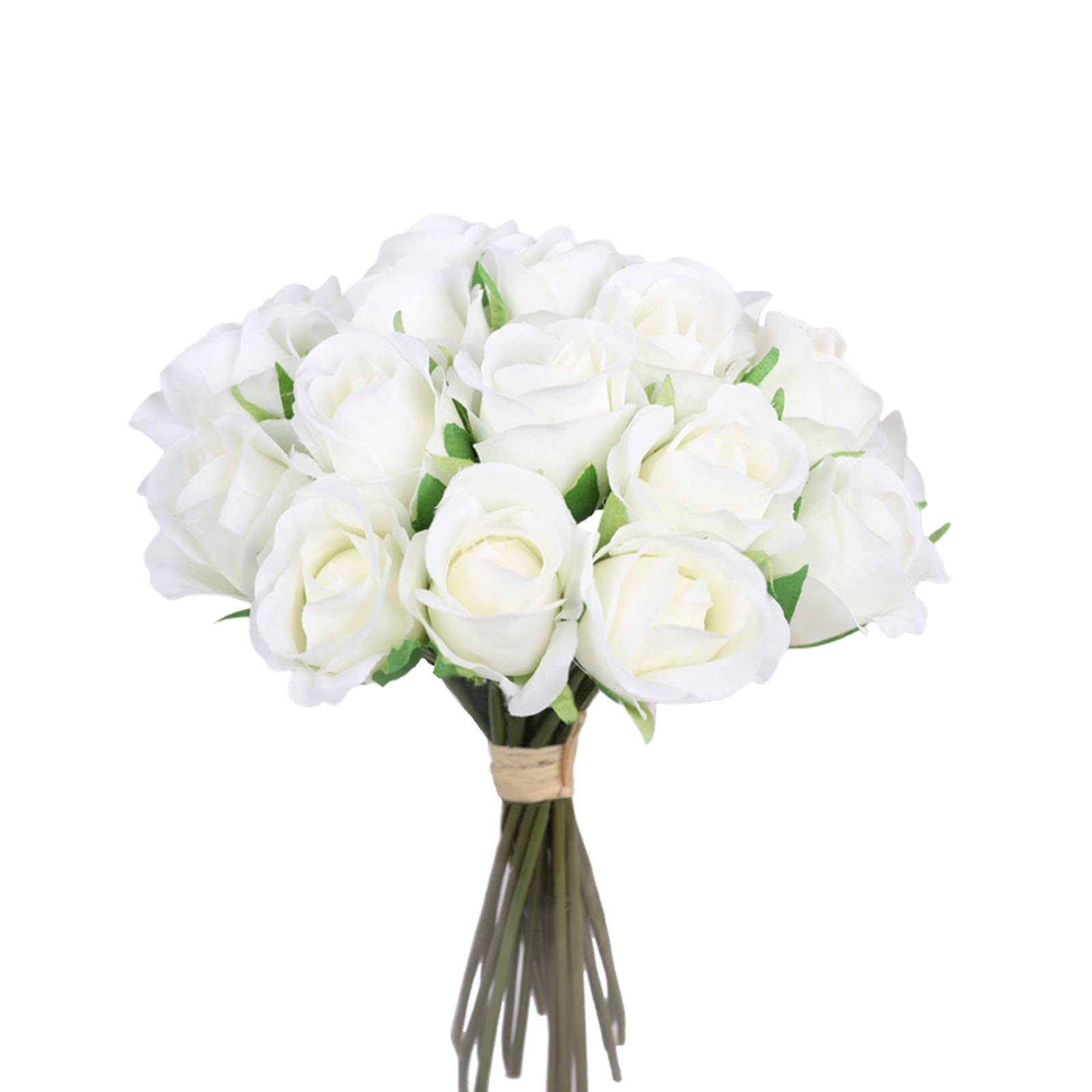 CVJdfhRE bridal bouquet， Wedding Bouquet Artificial Fake Flowers Bridal Hand Bridesmaid Holding
