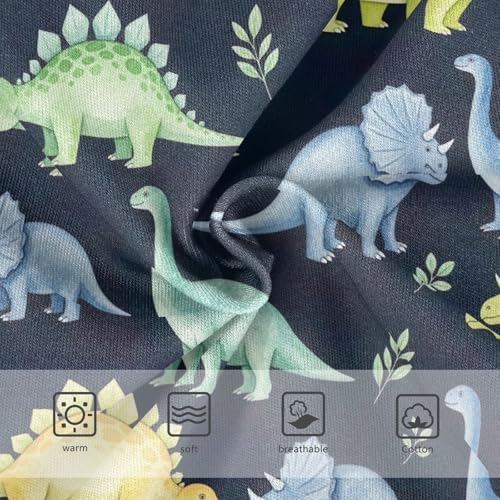 Joisal Funny Girls Underwear Toddlers 2t Cotton Girl Panties Cute Watercolor Dinosaurs Colorful Briefs Girls Undies3