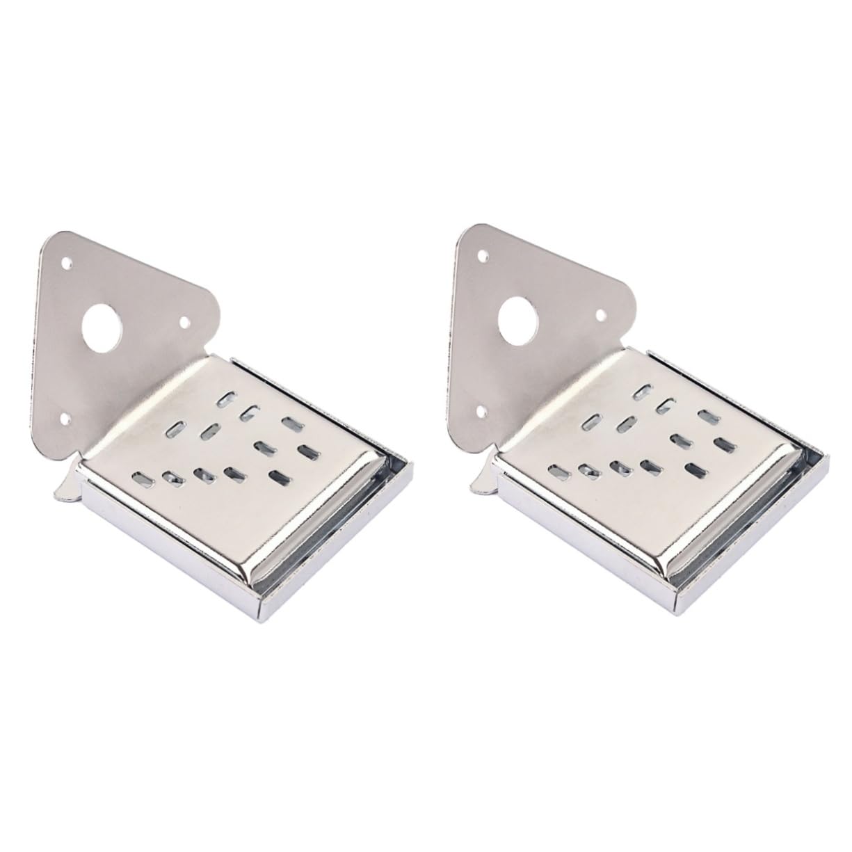 Abaodam 2pcs Mandolin Tailpiece Mandolin Guitar Tailpiece Musical Instrument Part Tailpiece Mandolin Parts Accessories Deer Whistles for Car Instrument Replacement Accessories Triangle