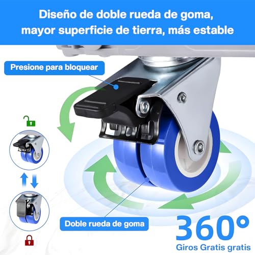 Encuentra reviews de Patas con ruedas universal ajustables los más recomendados. 11 Imagen adicional
