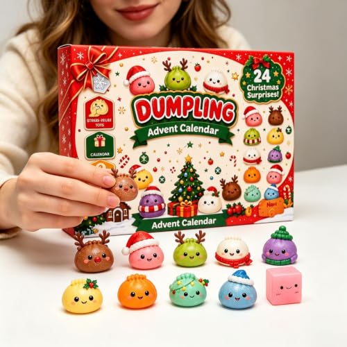 Christmas Dumpling Advent Calendar 2026 Squishies Dumpling Advent Calendar - image 5
