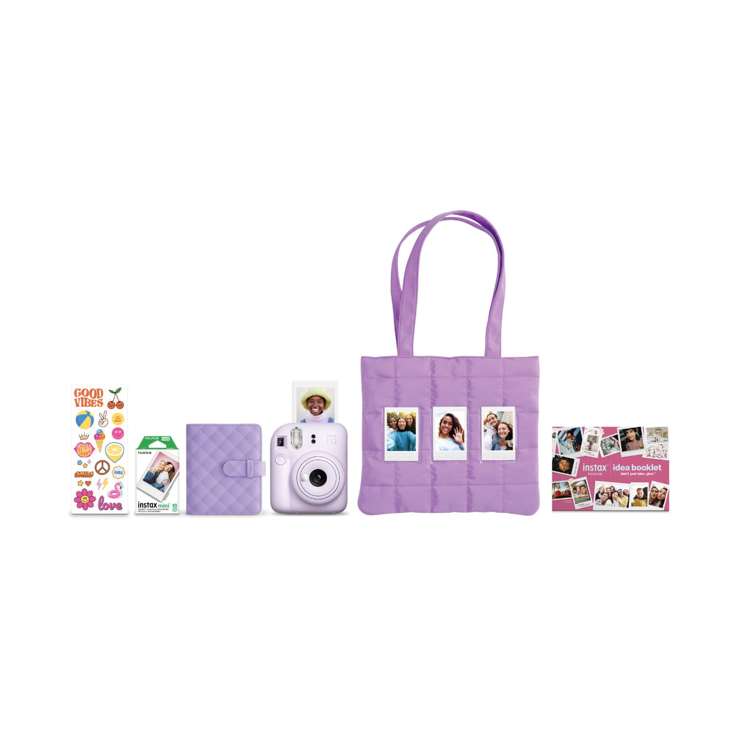 FUJIFILM Instax Mini Purple Holiday Bundle 2025