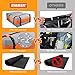 Car Rooftop Cargo Carrier Bag – 20 Cubic Feet Waterproof Heavy Duty 900D Roof Bag for All Vehicles SUV with/Without Roof Rack, Car Storage Bag with Anti-Slip Mat, 6 Hooks & Luggage Lock