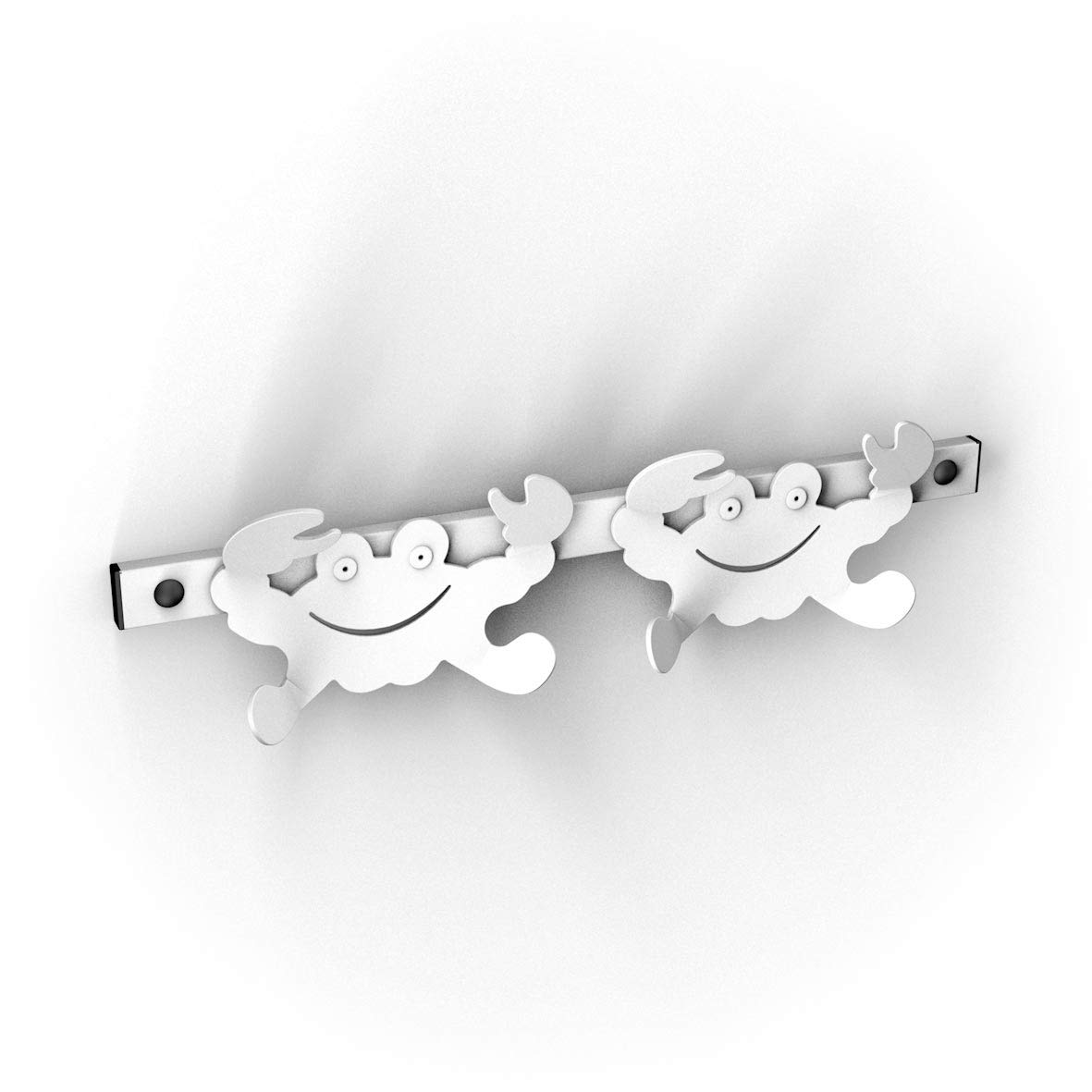 Bolis Italia Grankio Coat Hanger In White Colour With Double Hook, One Size