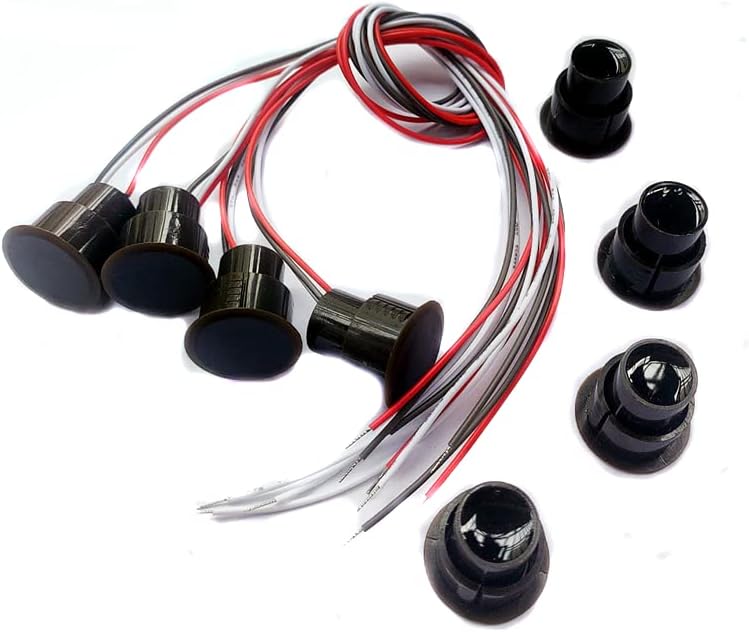 Amazon.com: Magnetic Reed Switch RC-35 NC/NO Recessed Wired Door Window ...
