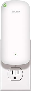 D-Link AX1800 Mesh WiFi 6 Range Extender - Covers up to 2600 sq. ft., Dual Band Repeater and Signal Booster, MU-MIMO, WPA3, Access Point, Extend Wi-Fi in Your Home, Gigabit Port, Easy App Setup (DAP-X1870)