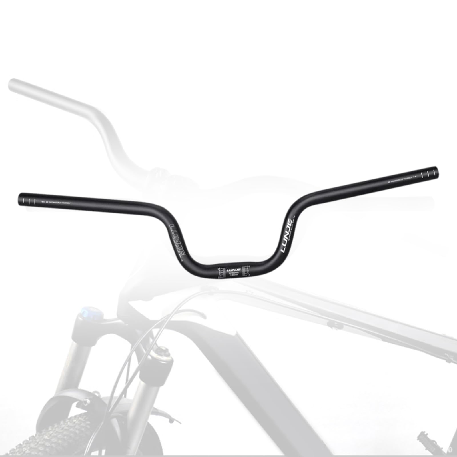 Amazon.co.jp: PEWETE 自転車ライザーバー 25.4mm アルミ合金 MTB