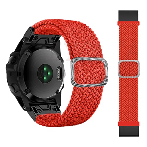 Bracelet montre Garmin Fenix nylon élastique 26mm pour trail