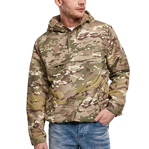Brandit Men's Windbreaker Tactical Camo Size M #TOP8