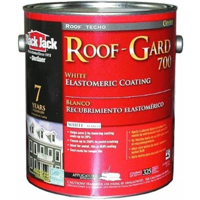 Black Jack Elasto-Kool 700 Gloss White Acrylic Roof Coating 1 gal.