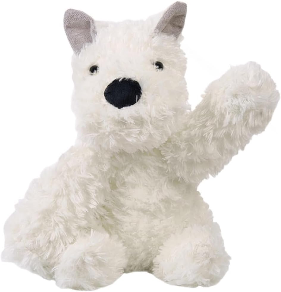 Adorable West Highland White Terrier Dog Plush Toy - 8.6" Soft Stuffed Animal Toy, Kid's Best Friend - Image 4