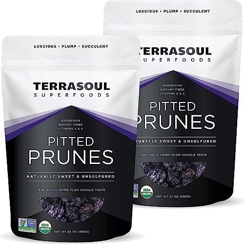 Terrasoul Superfoods Organic Dried Plums