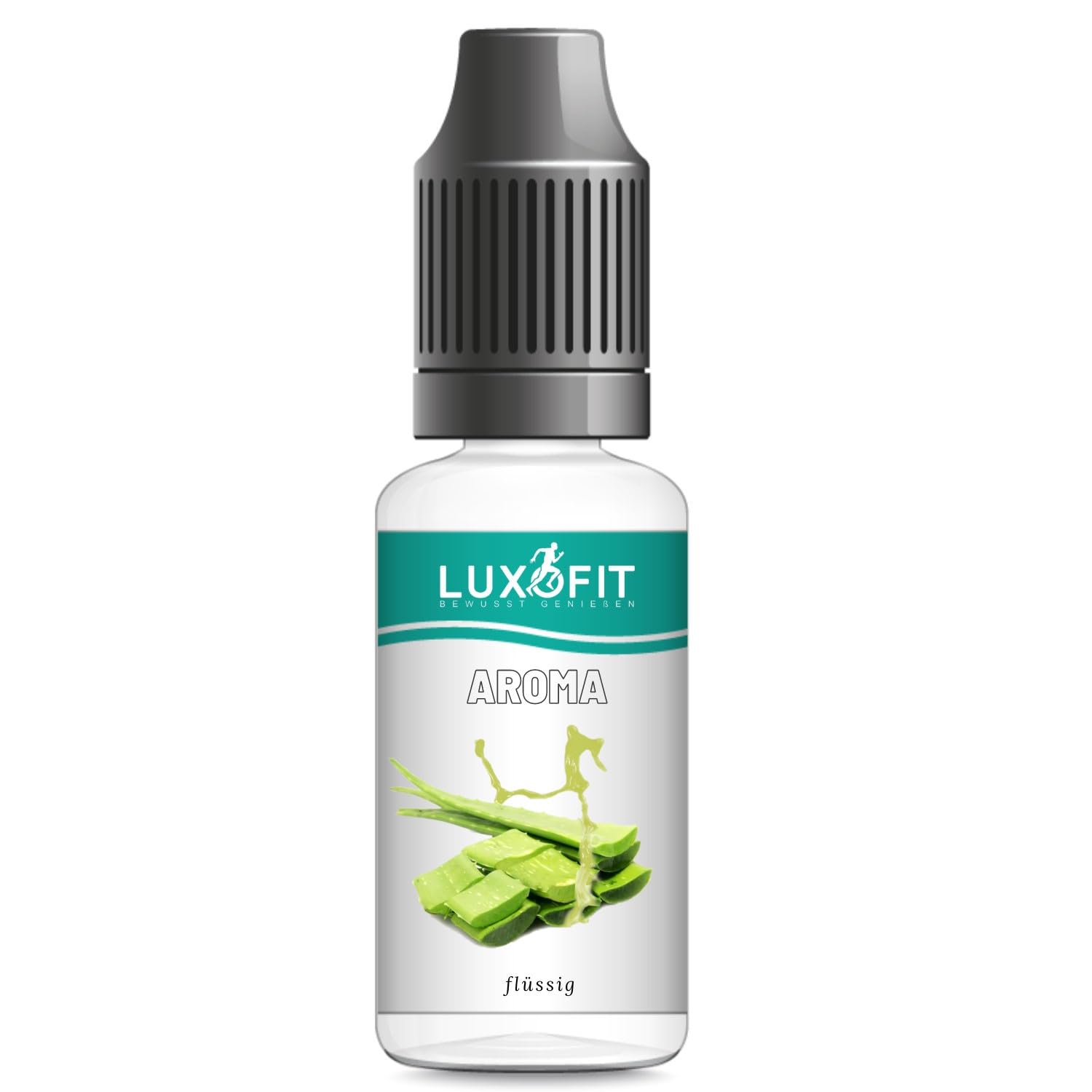 Aloe Vera Aroma flüssig, Aromatisierung von Lebensmitteln, Backen und Verfeinern, Getränke aromatisieren, Allergenfrei, Fruchtige und Cremige Aromen (1 L)
