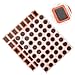 BESPORTBLE 2sheets Bike Tire Repair Patch Kit Self-Adhesive Bike Puncture Repair Tool and Easy to Use for