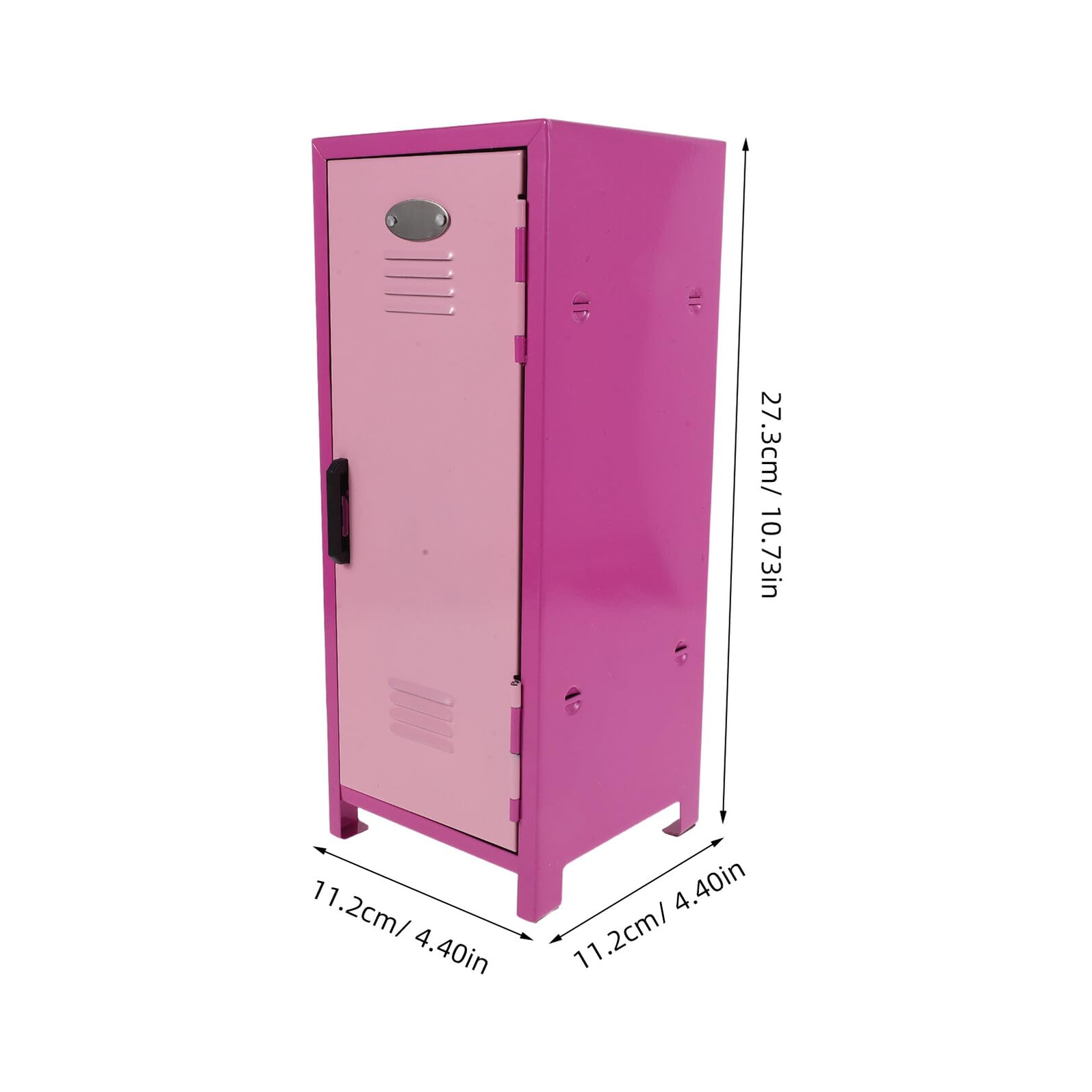 Kleiner Kosmetik Aufbewahrungsbox aus Eisen mit Deckel Multifunktionaler Make Up Organizer für Schreibtisch Rosa mit Mehreren Fächern für Hautpflege und Beauty Zubehör