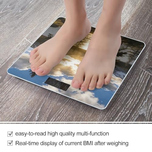 Báscula digital de baño precisa con sensor alta precisión miniatura 5