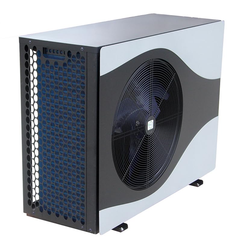 Bomba de Calor Aire Agua, 400V Trifásica a 50Hz, Capacidad de Calefacción 10KW, Control Inteligente WiFi, R32, Uso Industrial para Calefacción, Refrigeración y Calentamiento de Agua
