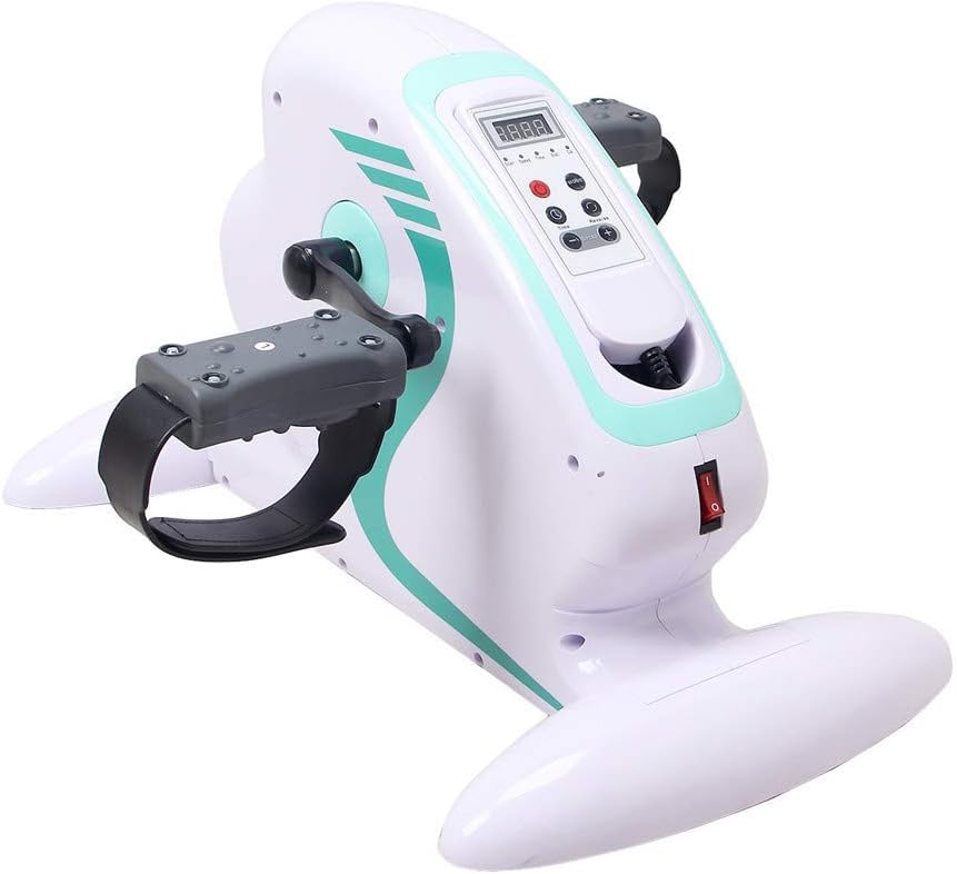 Elektrische Pedaal Trainer Voor Senioren Draagbare Fitness Fiets voor Arm/Been Oefening Mini Fietsen Trainer Stationaire Oefening Been Peddler - Afbeelding 6