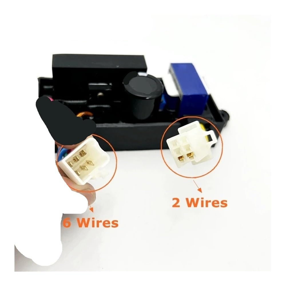 Generador de Soldador AVR 5kw 8 Cables regulador de Voltaje automático Accesorio de la máquina de Soldadura