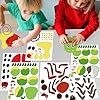 Cinrobiye 24-Piece Spring Insect Paper Plate Craft Kit，DIY Bug Butterfly Art Supplies for School Classroom Home Early Education Birthday Party Summer Crafts #3