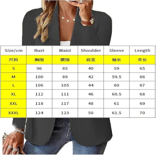 Women's Minimalist Solid Button Lapel Collar Blazer, Blazers for Women Business Casual2