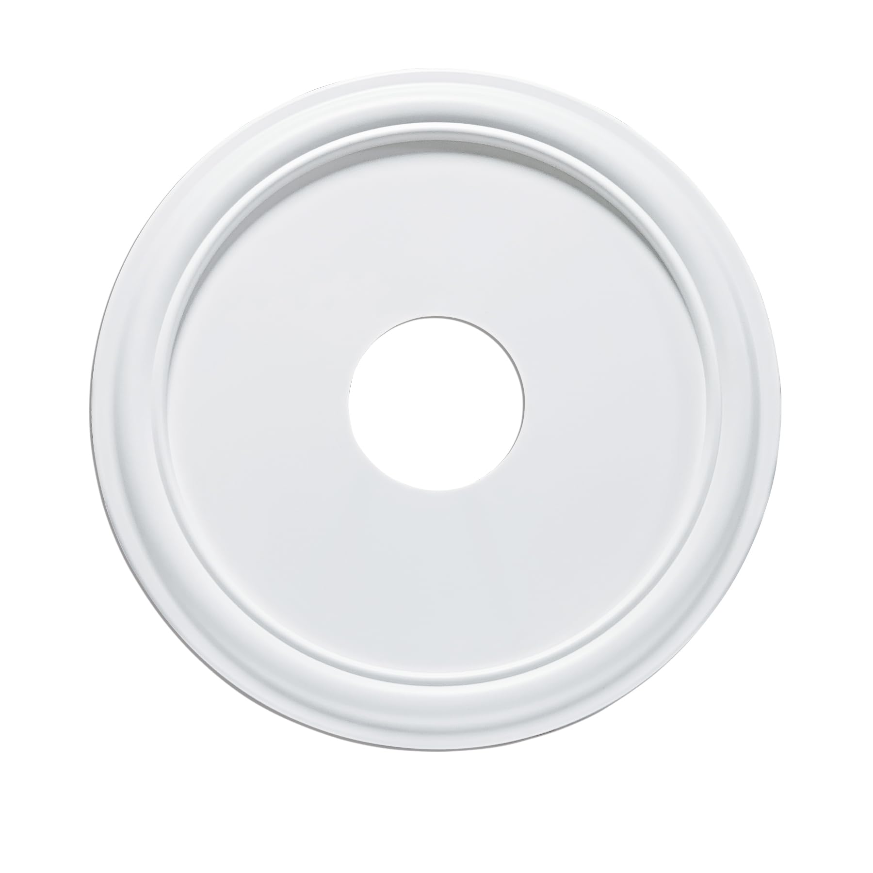 EIFHYT Molded Nylon Ceiling Medallion for Light Fixtures and Ceiling Fans 16"OD x 4"ID x 3/4"P (Fits Canopies up to 12-3/8") White — Amazon image 8