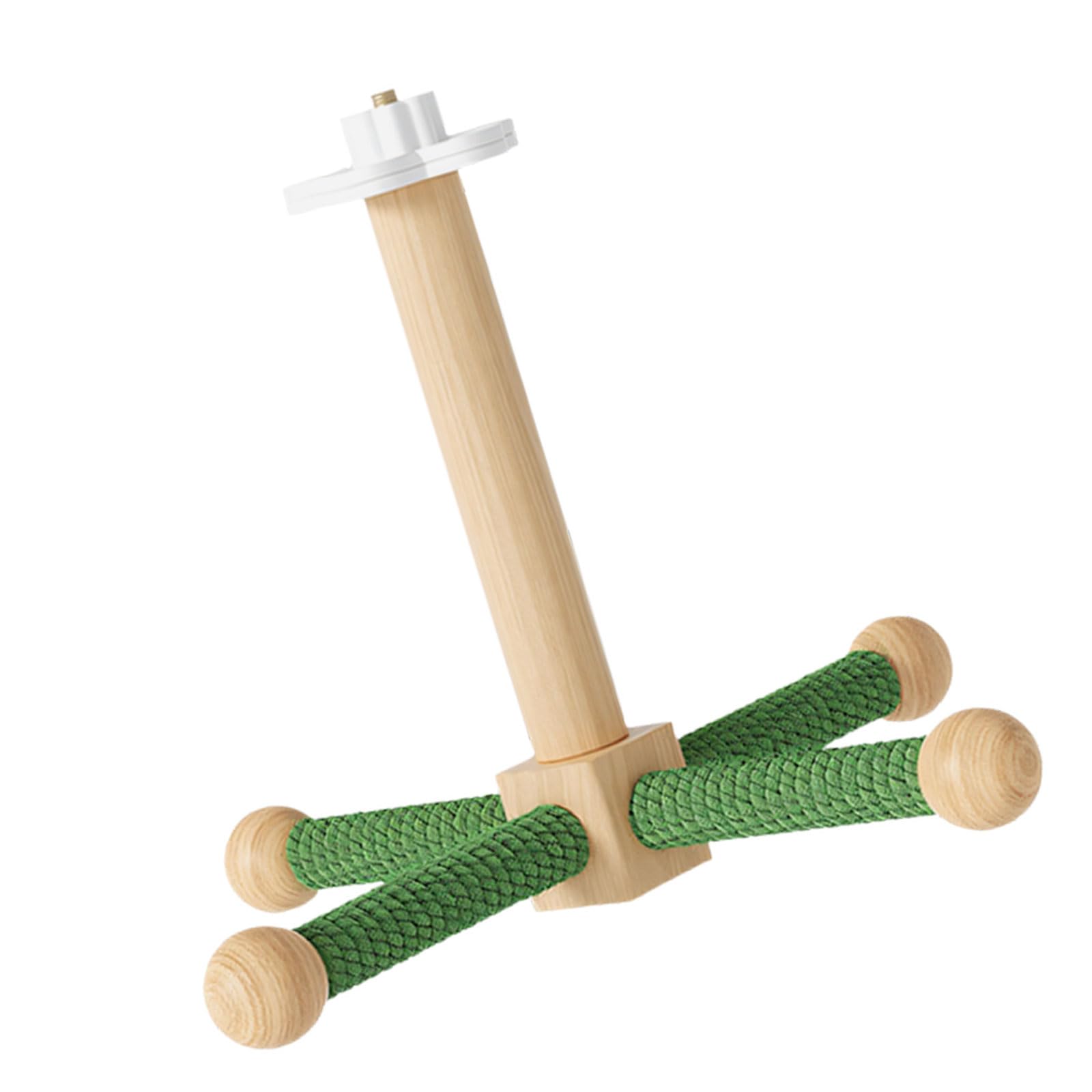 LLUJIAXI Wood Windmill Bird Perch Stand Hanging Bird Stand Cage For Small Parrots Like Lovebirds And Budgies