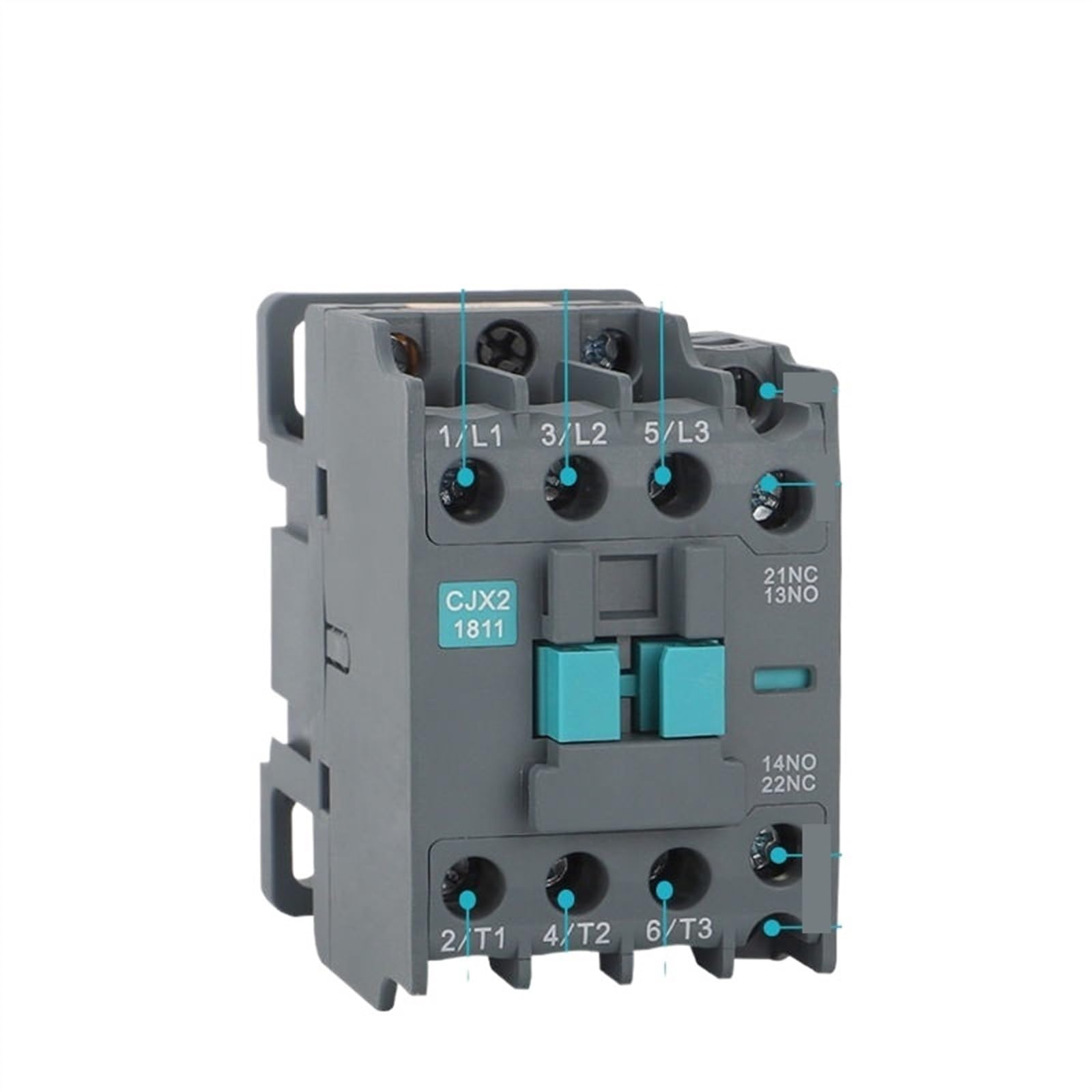 KNIUWMBMH CJX2-3211 AC contactor Single 220 Three-Phase 380v36v Normally Open and Normally Closed(Cjx2-3211 110v)
