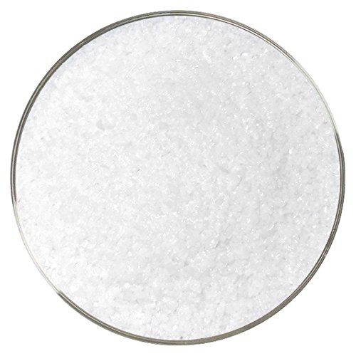 Crystal Opalescent Medium Frit - 8oz - 96COE - Made from System 96 Glass