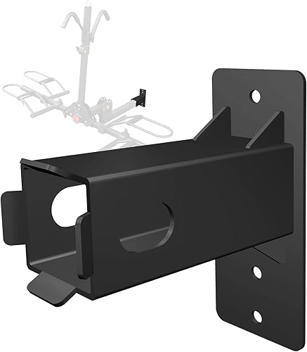 Miniatura 1 de WIPHANY Soporte de montaje en pared para bicicleta, soporte de carga para colgar en el garaje, organizador de remolque, receptor de almacenamiento,