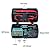 allsun Auto Ranging Pocket Tiny Digital Multimeter, Mini Electrical Travel Meter AC/DC Ohm Volt NCV Amp Capacitance Frequency Diode Continuity