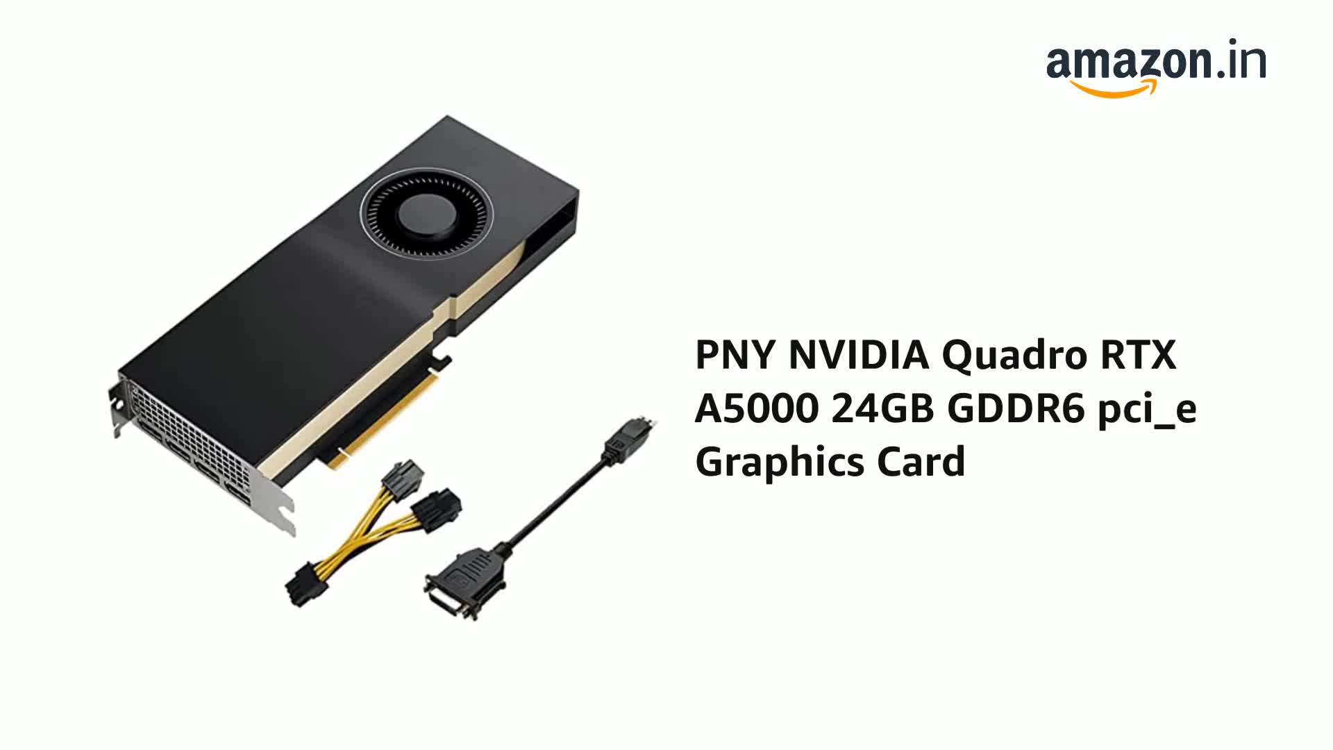 Amazon.in: Buy PNY NVIDIA Quadro RTX A5000 24GB GDDR6 pci_e