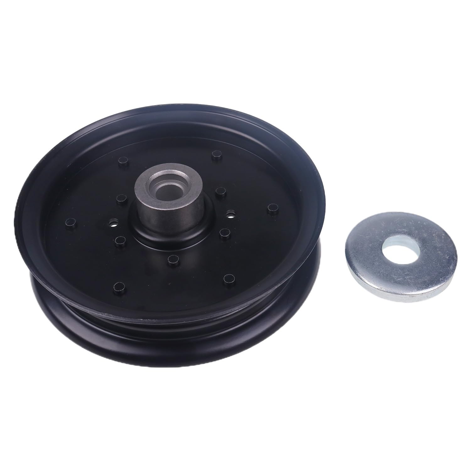 Lesurey Flat Idler Pulley 604231 126124 Compatible with Hustler Mower 52" Raptor 938597 937854 937813 937763 937755 Lawn Mower 60" Raptor SD 939207