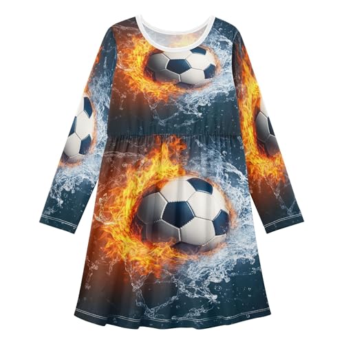 Girls Long Sleeve Dress Winter Dresses Toddler Girl Outfits Clothes