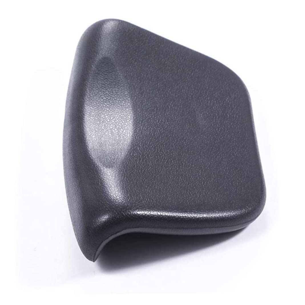 Almohada de baño de piel sintética, cojín de spa ergonómico para la cabeza y el cuello, para el hogar, jacuzzi, accesorios para el hogar, color negro