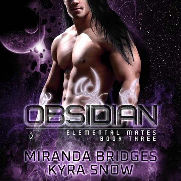 Cover art for Obsidian: An Alien Warrior Romance (Elemental Mates, Book 3)