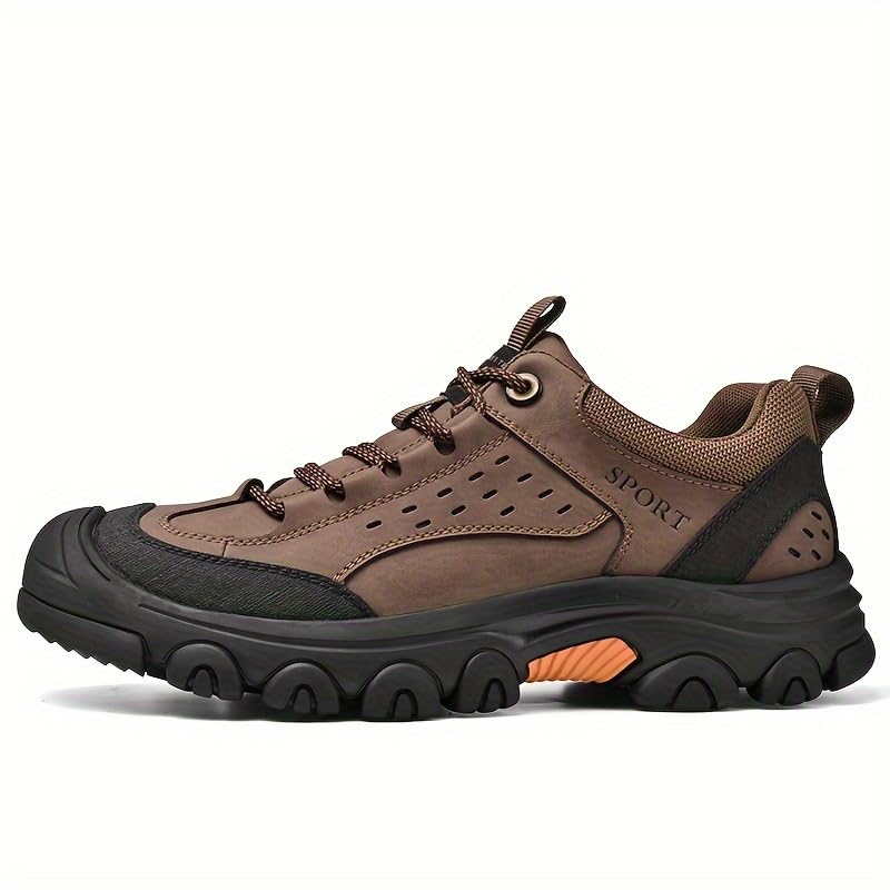 [Durable Hiking Shoes] Durable Synthetic & Rubber Men's Sport Outdoor Hiking Shoes | Slip-Resistant All-Season Casual Work Boots for Trekking, Travel, All-Day Comfort, Hiking Accessories4
