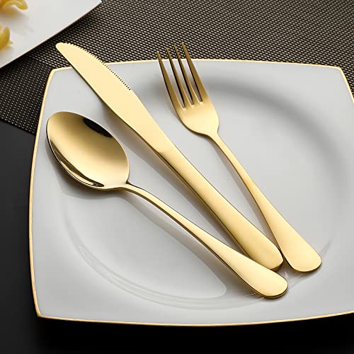 DEVICO Portable Utensils, Travel Camping Cutlery Set, 8-Piece including Knife Fork Spoon Chopsticks Cleaning Brush Straws Portable Case, Stainless Steel Flatware set - immagine 5