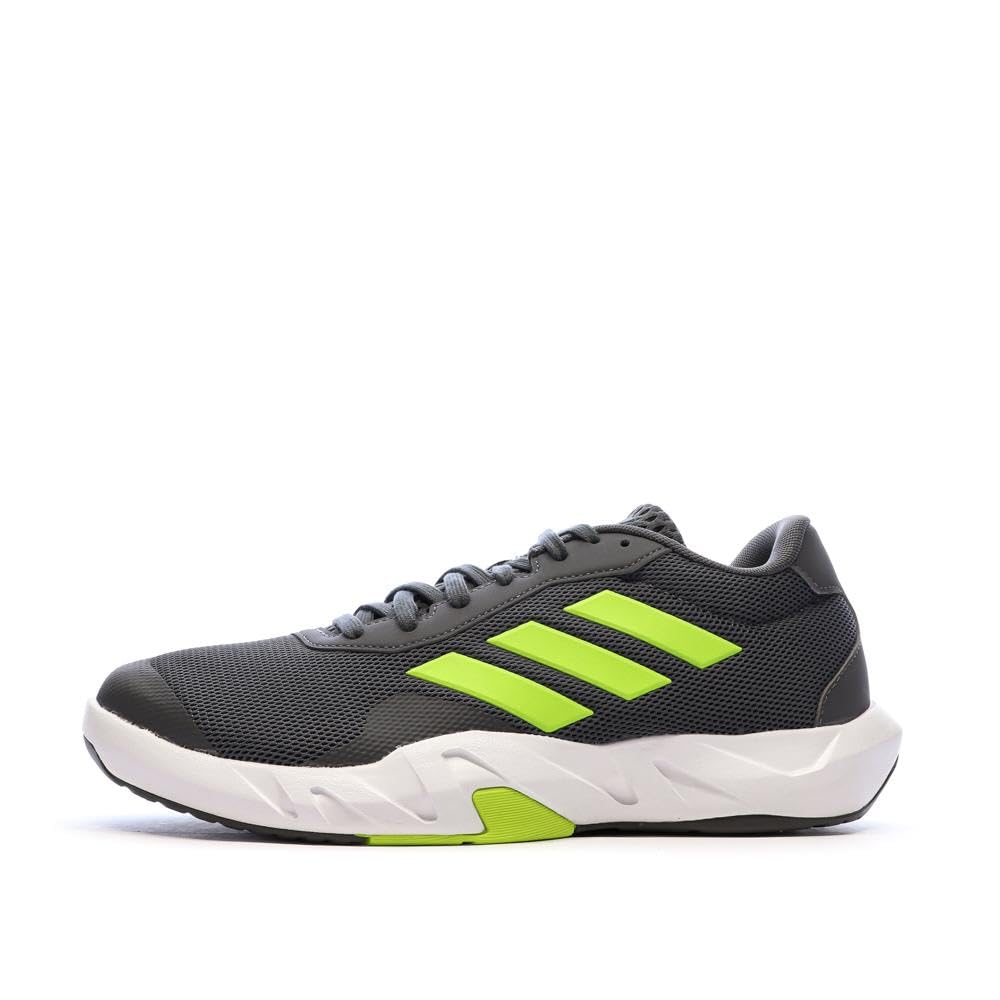 adidas Amplimove - Zapatillas de running para hombre, color gris y verde