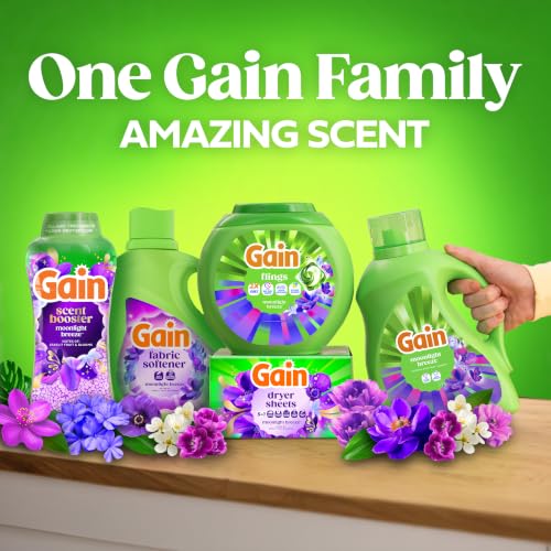 [SnS, AC] $32.16* | 4 × 140oz. Gain Liquid Laundry Fabric Softener (Moonlight Breeze Scent) ($8.04 each) - image 9