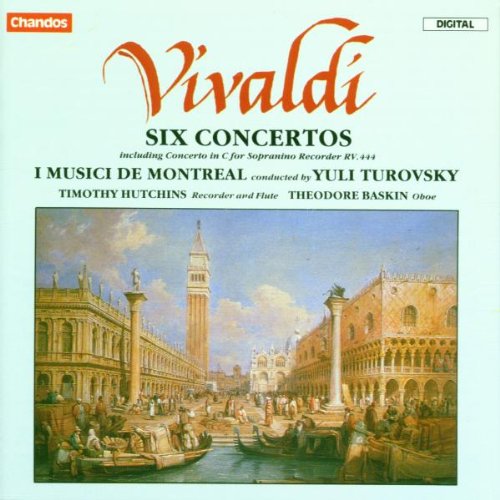 6 Concerti [Audio CD] Vivaldi; Turovsky and I Musici De Montreal