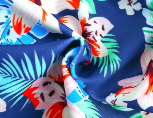 Image of TENVDA Girls Swimsuit 2-Piece Halter Tankini Set Beach Sport Bathing Suit UPF 50+ Swimwear