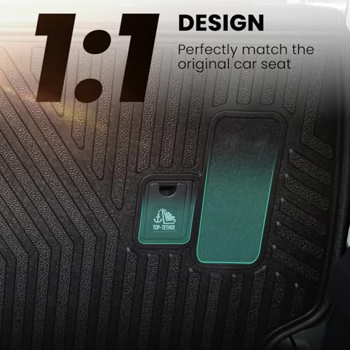 Image of LASFIT Cargo Mat for Toyota 4Runner 2025 2026 (Fit 5 /7 Seats) | All Weather Custom Fit Anti-Slip Pet Friendly Easy Clean TPE Rear Seat Backrest Mats for 6th Gen 4Runner, Black