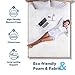 Olee Sleep Full Mattress, 8 Inch Gel Memory Foam Mattress, Gel Infused for Comfort and Pressure Relief, CertiPUR-US Certified, Bed-in-a-Box, Medium Firm, Full Size