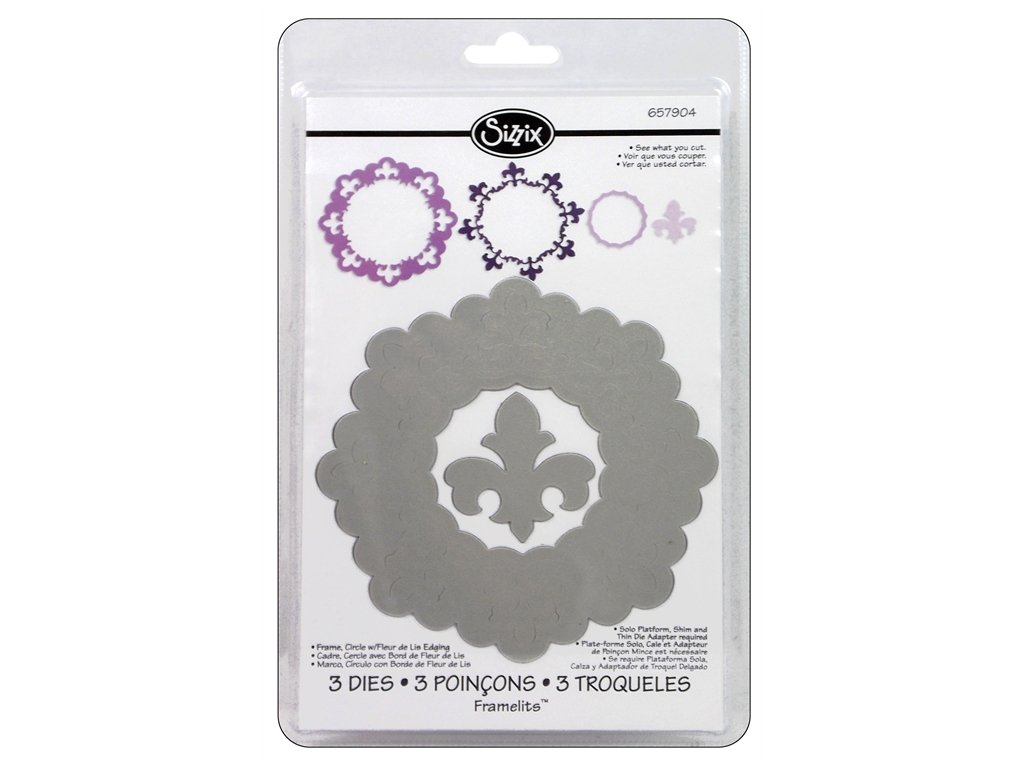 Fustella Sizzix Framelits Cornici quadrate - 665662