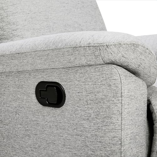 Davinci M24387FTG Suzy Swivel Recliner In Frost Grey thumb #7