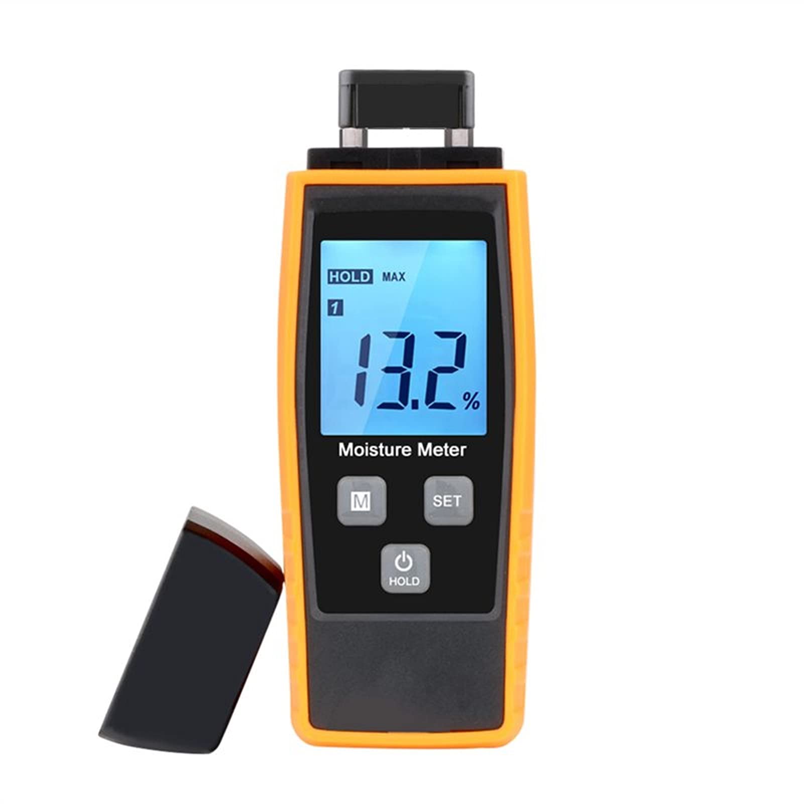 Igrometro Digitale Misuratore di umidità del legno digitale LCD 0-80% Rilevatore mortaio cemento portatile