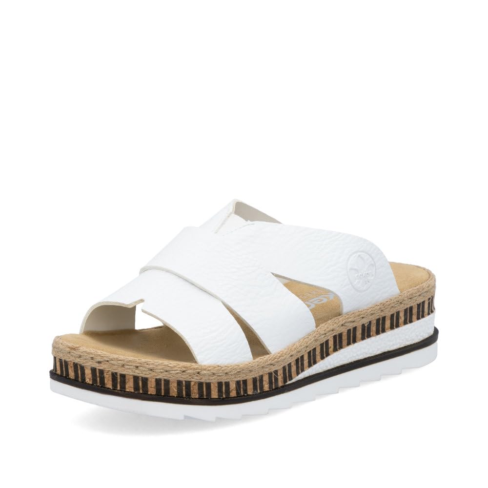 Rieker Femme Chaussures Basses V7989, Dame Mocassin,Chaussons
