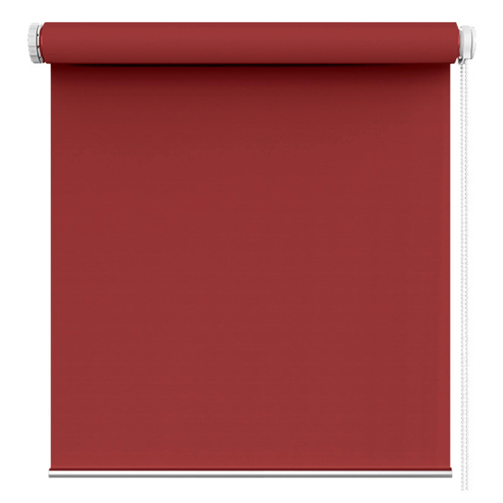 Tela Oscurecedora Ventana 30 x 150 cm Noche y Día, translúcido sin Taladrar, Estores Oscurecedores, Estor Noche y Día Estor Opaco Térmico, para Ventanas y Puertas, Rojo