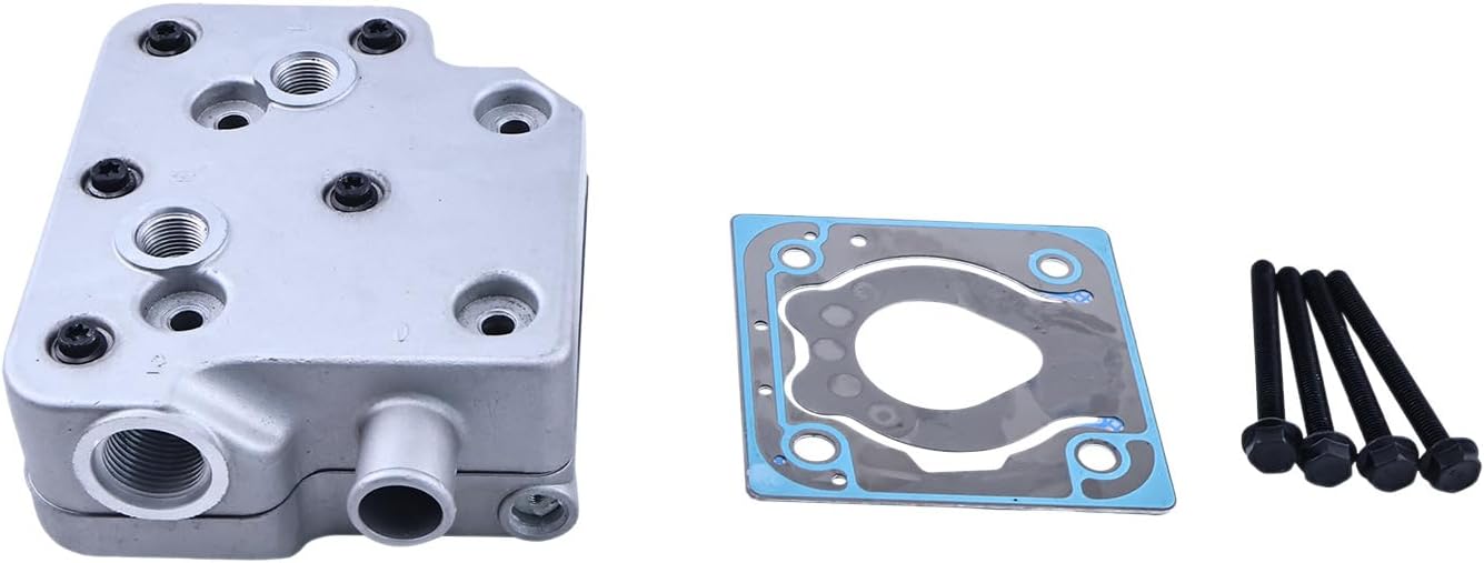 Air Brake Compressor Cylinder Head 4089206 9111539212 Compatible With Cummins ISX 6CT ISCE QSC ISLE Engine